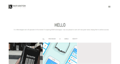 Desktop Screenshot of karatygin.com